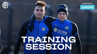 INTER vs BENEVENTO | TRAINING SESSION powered by LENOVO | Ready for the next match! 👊🏻⚫🔵