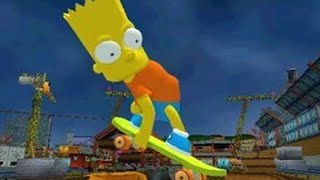 the simpsons skateboarding is trash 