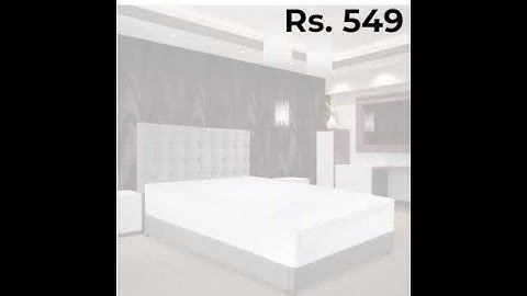 Mattress Protector Absorbent, Six-Sided Zippered Mattress Cover 100% Waterproof