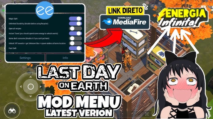 OS MELHORES MODS PARA LAST DAY ON EARTH SURVIVAL》COMO INSTALAR + PASS FREE  #31 [2023]✓ 