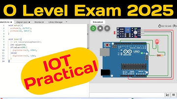 IOT practical class | M4R5 important practical questions | O level exam 2025 | Codology World