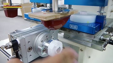 Two Color Ink Cup Pad Printer w/X-Y Slide table and Rotating fixture-FC-192ACC-【FineCause】