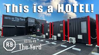 【컨테이너에 묵어 보았다!】 “Hotel R9 The Yard 쓰쿠바” 더블룸 숙박기