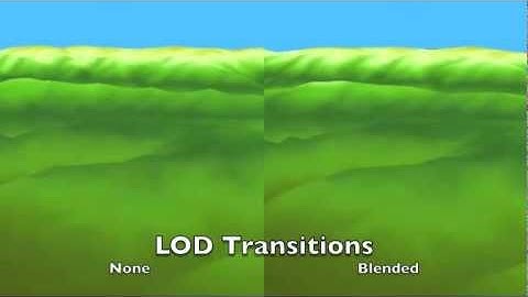Geometry Clipmap Blending Comparison