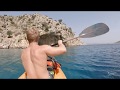 Kalymnos deep water solo climbing 2019