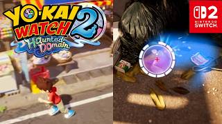 NEW GAMEPLAY — Yo-kai Watch 2 Haunted Domain — Nintendo Switch 2 Remake HD LEVEL5 Vision Trailer