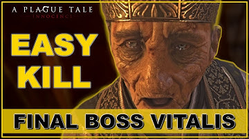 A Plague Tale BOSS FIGHT | FINAL BOSS Vitalis | No Commentary 1080p60