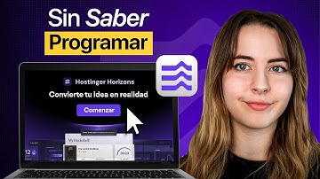 Cómo Crear Tu Primera App Web Con Hostinger Horizons (Guía Paso a Paso)