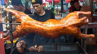 Malaysia Street Food in Kuala Lumpur BBQ Lamb