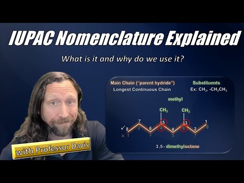 Видео: IUPAC Nomenclature of Branched Alkanes - a Professor Explains Why (and How) We Use It!