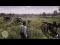 Firing All Mounted weapons in Red Dead Redemption 2 (PC 1440p)