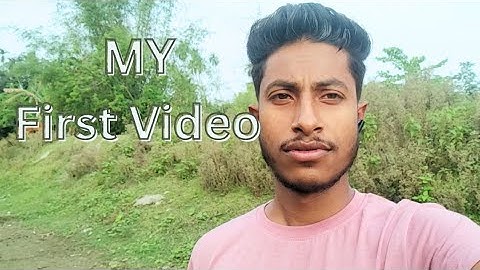My first video on YouTube || YouTube PE Mera  pehla video