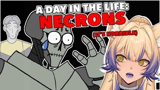 The WORST Existence in Warhammer | Your Life As A Necron | Warhammer 40k Lore | Tetra Reacts
