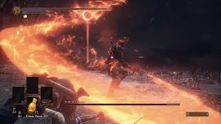 Dark Souls 3 - Mercenary (Bow Only) Boss Fight #24 - Soul of Cinder (SL:80)