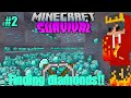 Finding diamonds minecraft survival series #2 quanny