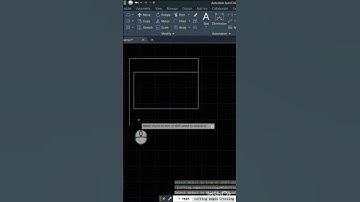 How to use trim in autocad- SHORTCUT FOR TRIM IS TR ( ENTER)