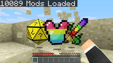 Minecraft Randomizer but with 10,000 mods...