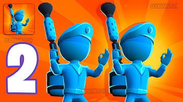 Plastic Army: Battle Simulator Gameplay Walkthrough Part 2 - Tutorial War Commander (Android,iOS)