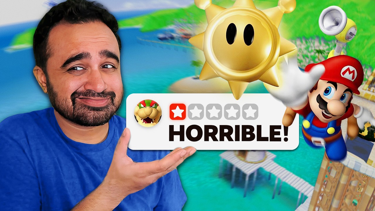 I played Super Mario Sunshine to see if it's overrated