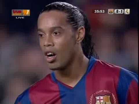 Barcelona- Real Madrid 0-1 goal  Baptista 23.12.2007