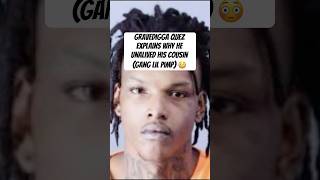 GraveDigga Quez Explains why he unalived his cousin (Gang Lil Pimp) 😳 #gravediggaquez #nojumper