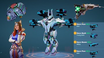 [War Robots] sự hoàn hảo đến "lạ" Teth Boom Bash Pow