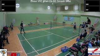 Bundesliga 21/22: Union VRC Badminton vs. BC Smash Graz