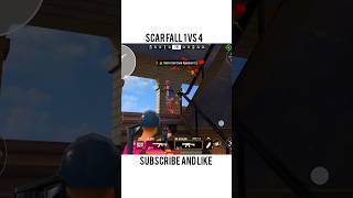 SCAR FALL 1 VS 4 #shorts #viral #ytshorts #youtubeshorts @ScarFall2.0