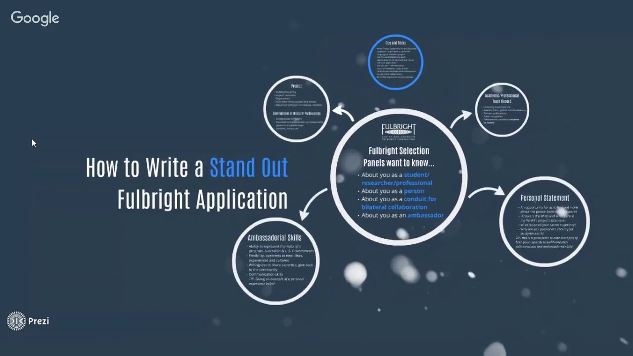 How to Write a Stand-Out Fulbright Scholarship Application