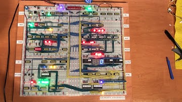 My build of Ben Eater SAP 8-bit computer