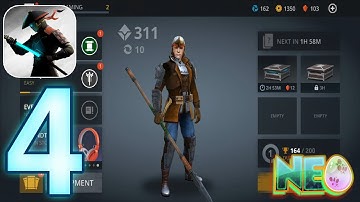 Shadow Fight 3: Gameplay Walkthrough Part 4 - New Armor (iOS, Android)