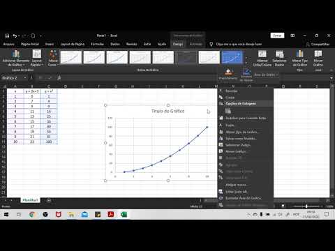 Vídeo: Como Traçar Um Gráfico Por Função No Excel