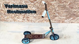 Old Rusty Kids Scooter Restoration