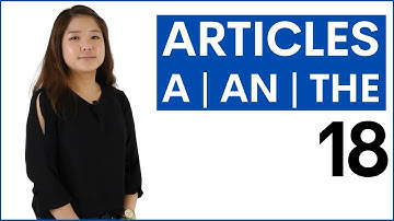 Learn Articles a / an / the | Basic English Grammar Course