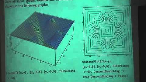 Advanced Mathematics for Engineers Lecture No. 7