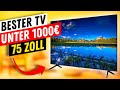 Bester 75 Zoll Fernseher Unter 1000€!? - Hisense 75E6KT vs Samsung Crystal UHD CU7179