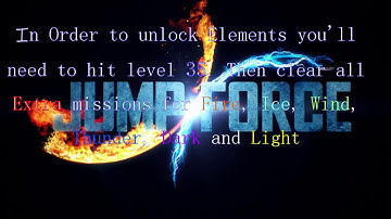 JUMP FORCE - A look at Element types