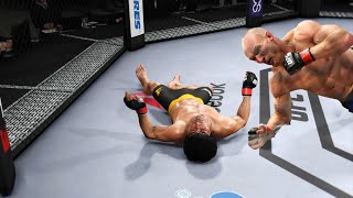UFC 3 Bruce Lee vs Ryan LaFlare | EA Sports UFC 3