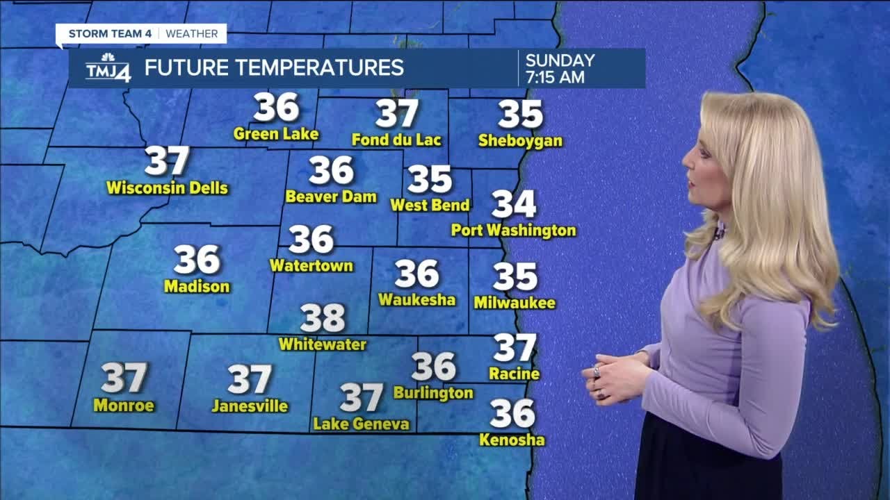 Partly cloudy and breezy Sunday - YouTube