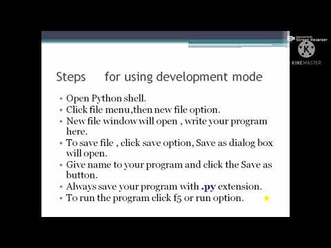 Development mode in Python