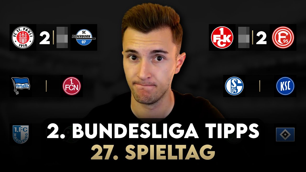2 Bundesliga 27 Spieltag Tipps