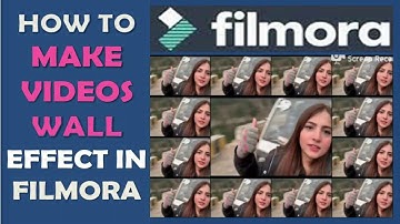 How to Make Video Wall Effect in Wondershare Filmora