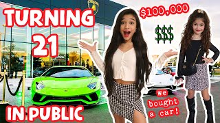 TURNING 21 YEARS OLD & GOING OUT IN PUBLIC!!!! PART2! FINALLY***