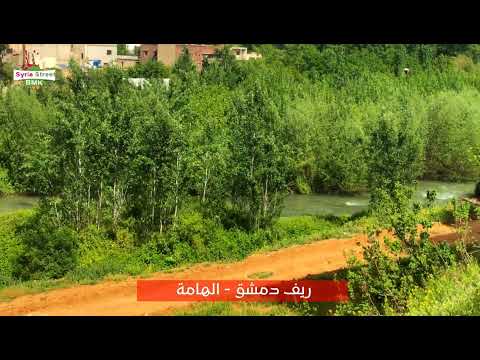 جمال الطبيعة من ريف دمشق الهامة سيريا ستريت