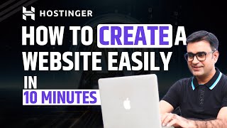 How to Create a Website Easily Using Hostinger AI Website Builder | DEEPAK BAJAJ screenshot 1
