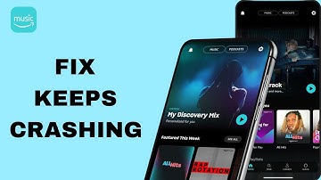 How To Fix And Solve Keeps Crashing On Amazon Music App | Easy Fix