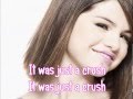 Selena Gomez - Crush (with lyric on screen)