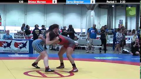 Women 130 - Briana Moreno vs. Terra Strecker