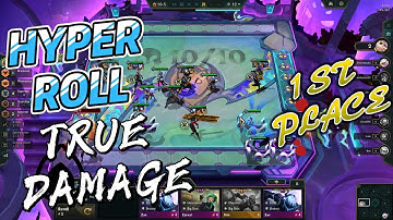 HYPER ROLL 1ST PLACE TRUE DAMAGE GAMEPLAY | Hinoki