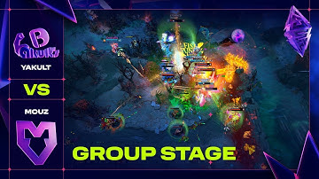 MOUZ vs YAKULT BROTHERS - Official Highlights - BLAST Slam V Dota 2